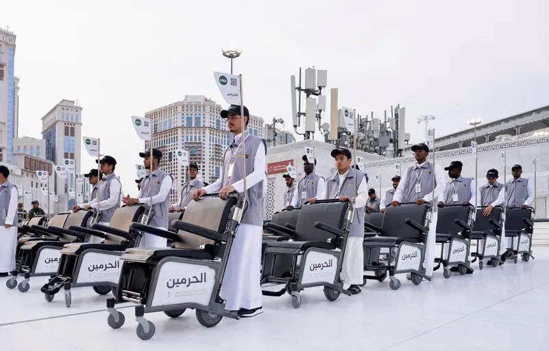 400 Electric Carts and New Manual Carts Introduced at the Grand Mosque for Pilgrims' Comfort During Ramadan