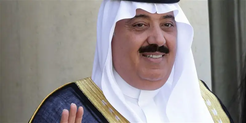 Former Minister of the National Guard Prince Mutaib bin Abdullah Al Saud