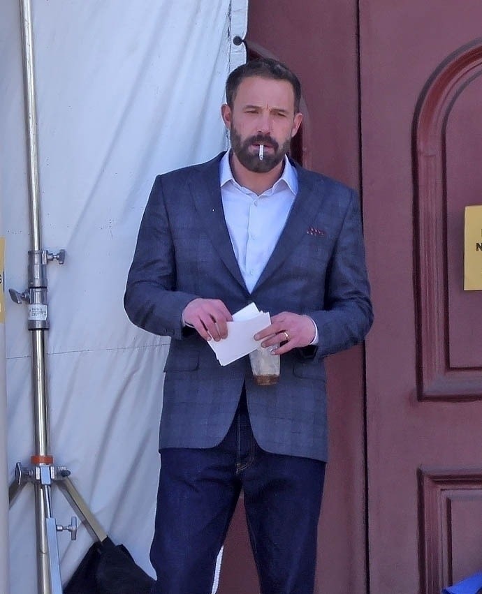 Ben Affleck Spotted Wearing a Wedding Ring — Secret Marriage or Movie ...