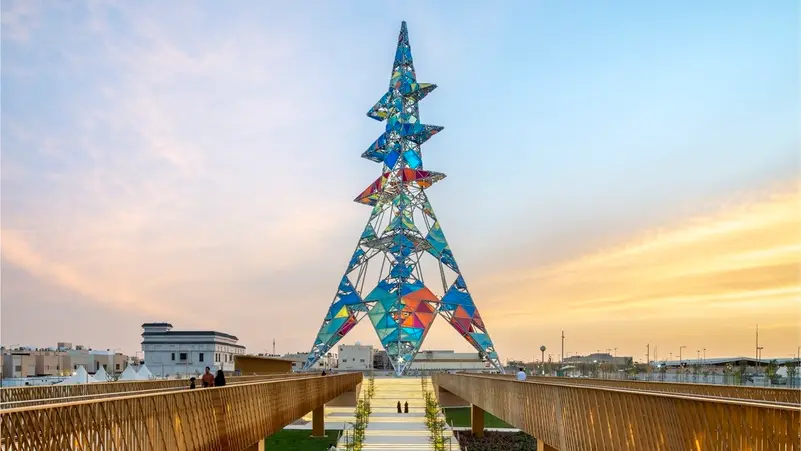 Art Tower A Creative Beacon Adding Cultural Beauty to Riyadh’s Sports Boulevard