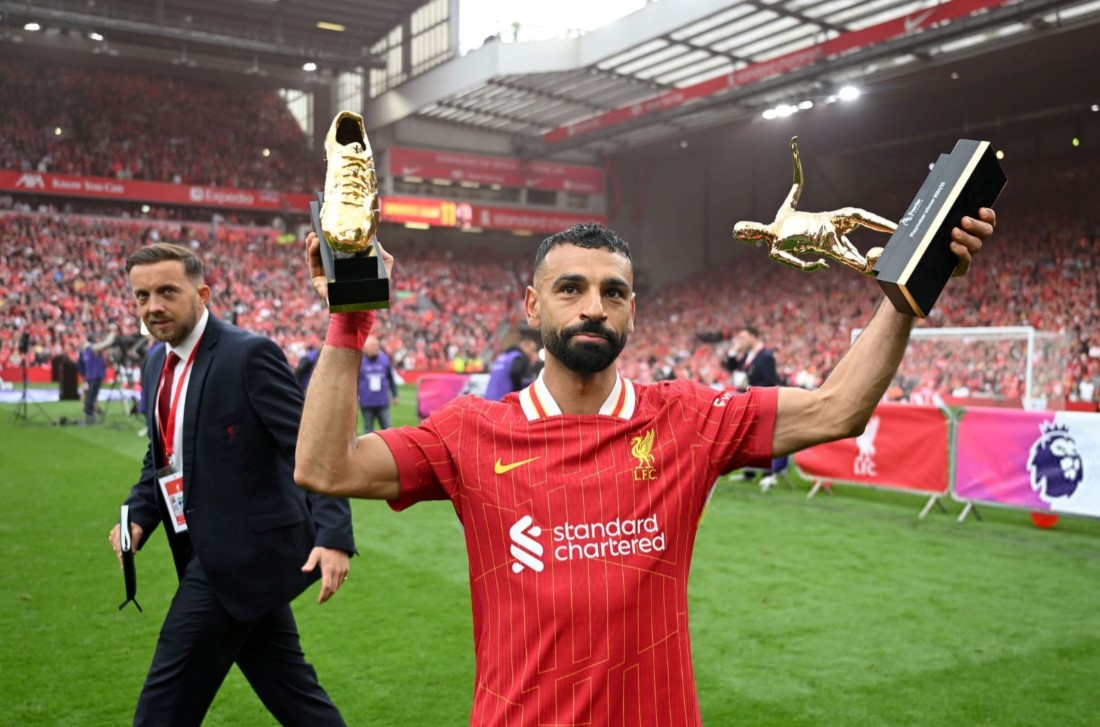 Mohamed Salah Leads Liverpool to Premier League Glory and Clinches Golden Boot