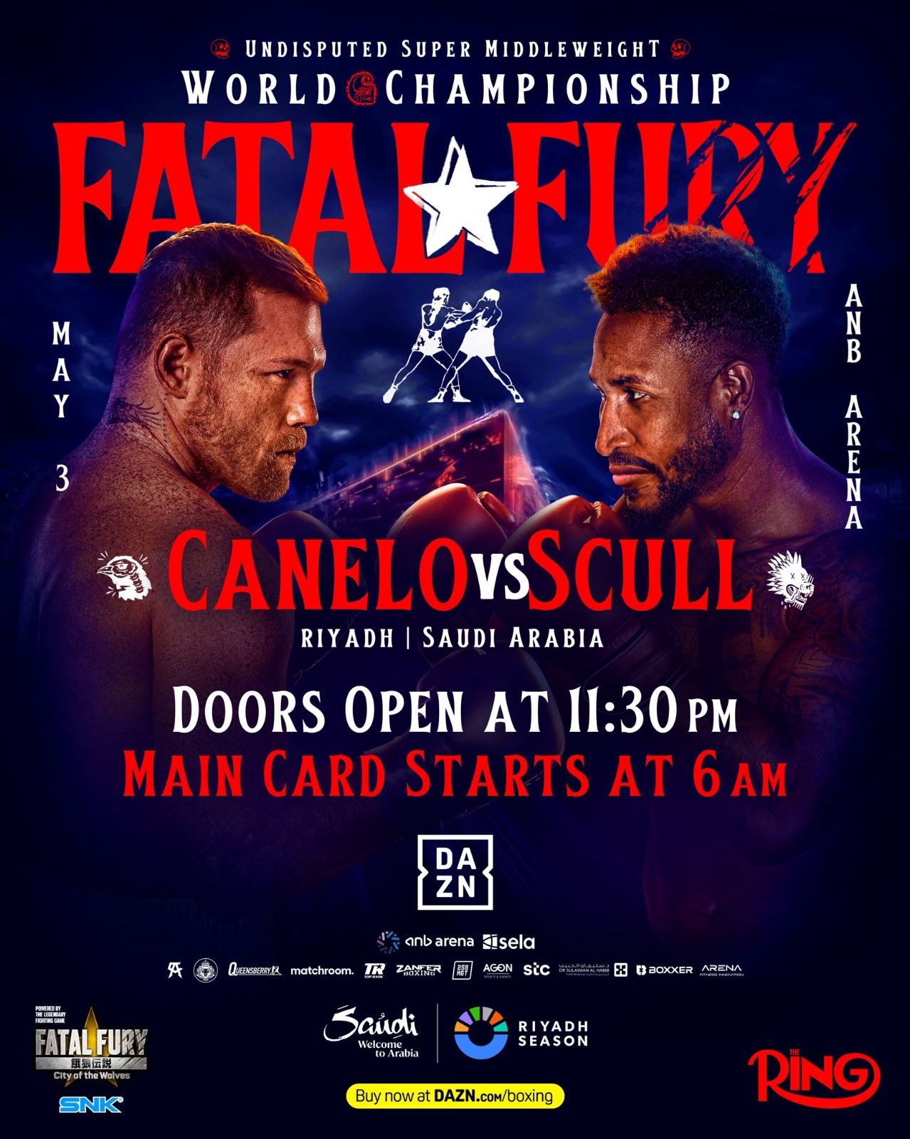 Unmissable Night in Riyadh FATAL FURY Set to Ignite Kingdom Arena