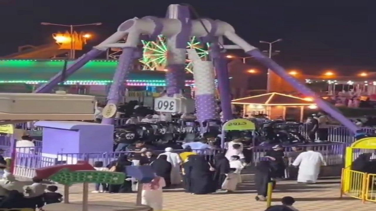 23 Injured in Amusement Ride Collapse in Taif