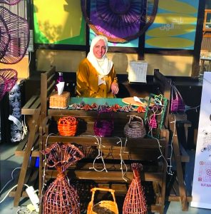 Saudi Artist Transforms Bamboo Paper Into Durable Art and Furniture