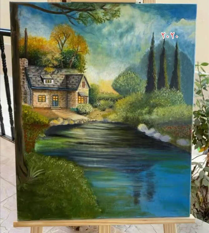 Bdour Al-Maliki Paints with Pain and Passion A Saudi Artist Turning Adversity into Art