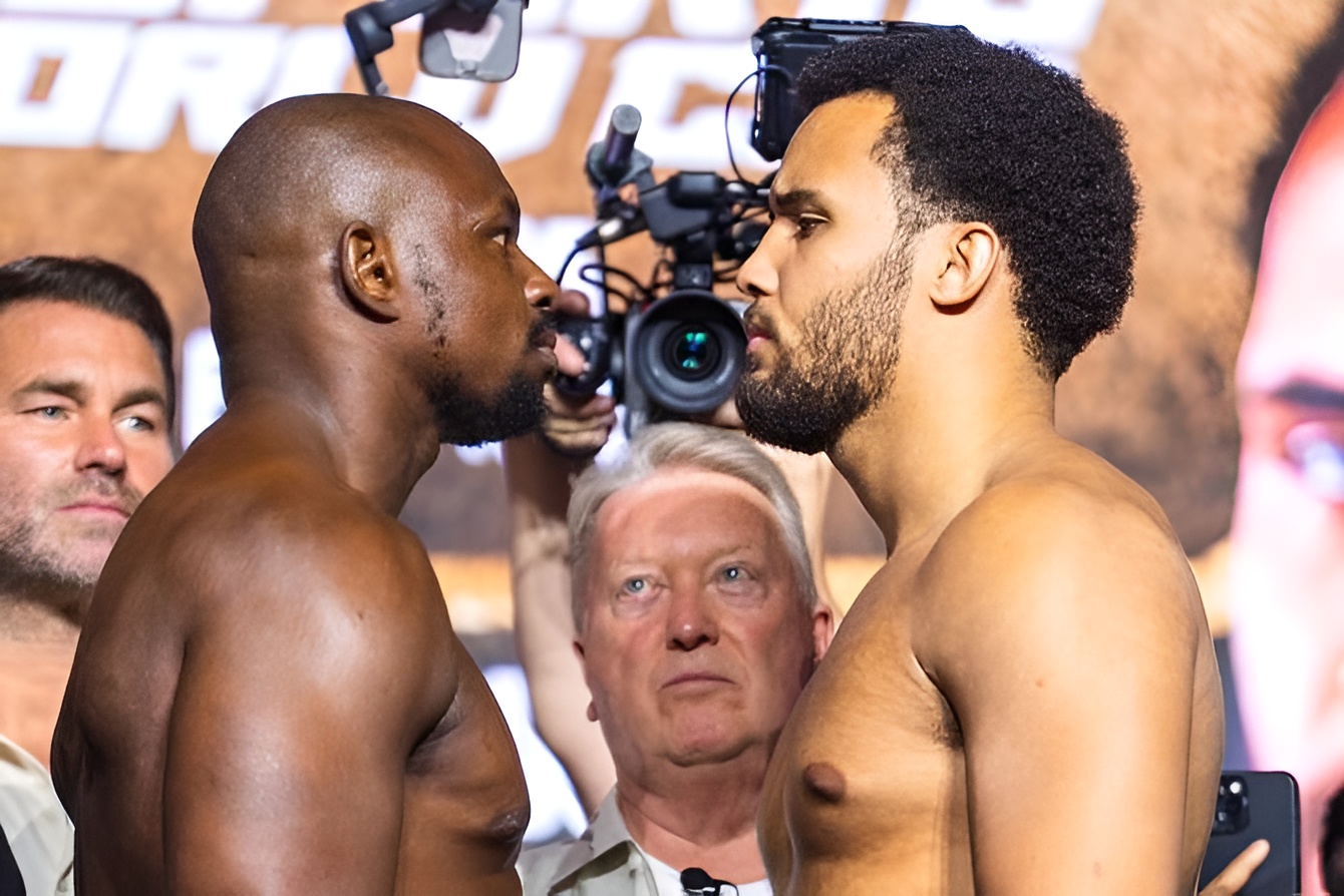 Fiery Staredown Heats Up Anticipation for Heavyweight Showdown Between Moses Itauma and Dillian Whyte