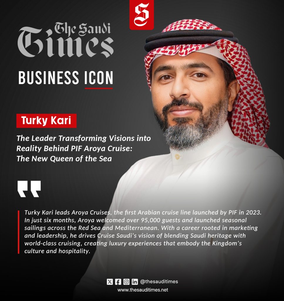 Turky Kari Marketing leader AROYA Cruises by Cruise Saudi – PIF Portfolio Company
