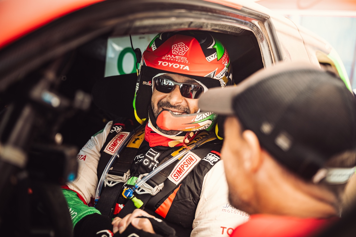 The second stop for the Saudi champion after his preparatory participation in Baja Sharish