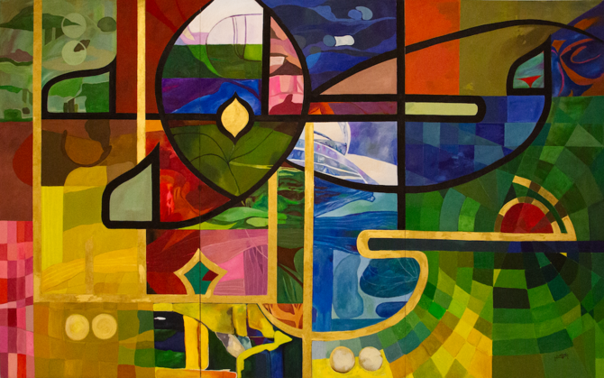 “Geometry of Beauty” Exhibition Bridges Art, Science, and Spirituality in Saudi Arabia