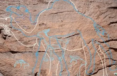 Giant Rock Carvings Discovered in Northern Arabian Peninsula Date Back 12,000 Years