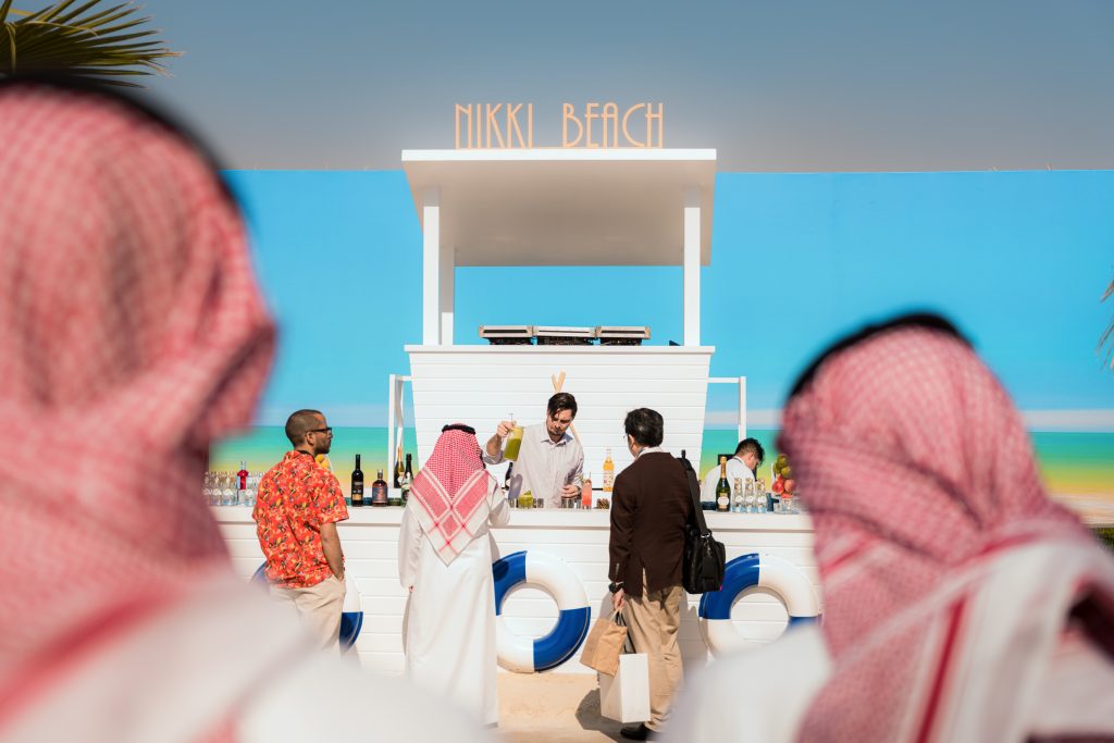 Nikki Beach Hospitality Group_s Global Bar & Mixology Director, Charles Barnes, Mixes Mocktails at TOURISE