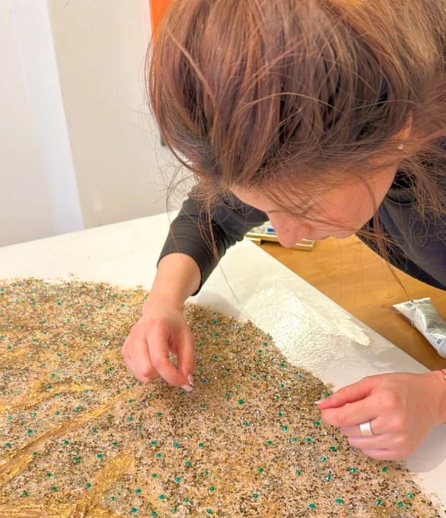 Meet Djazia Gueffai: An Artist Transforming Gold and Pearls into Masterpieces | the saudi times