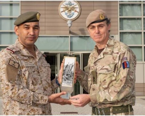 Saudi and British Joint Forces Commanders Strengthen Military Collaboration in High-Level Meeting