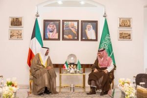 Saudi and Kuwaiti Foreign Ministers Co-Chair Coordination Council Meeting in Riyadh