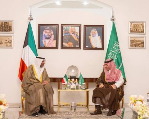 Saudi and Kuwaiti Foreign Ministers Co-Chair Coordination Council Meeting in Riyadh