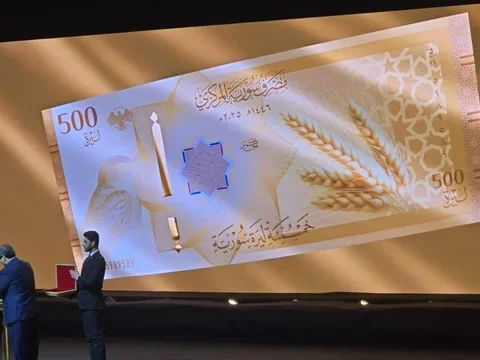Syria Officially Unveils Its New National Currency in Damascus Ceremony