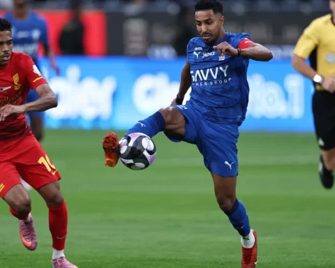 Al-Qadsiah vs Al-Hilal Thrilling 1-1 Draw at Halftime in the Saudi Pro League