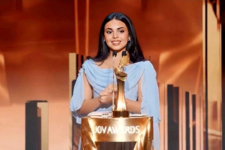 Rateel Alshehri Wins Favorite Influencer Award at Joy Awards 2026
