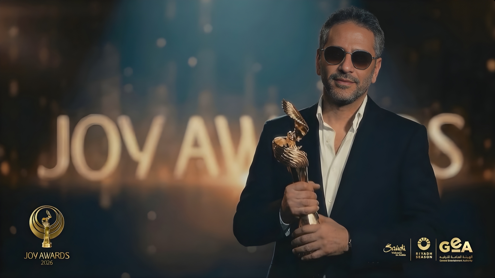 Fadel Chaker Dominates Joy Awards 2026 With Two Major Music Awards