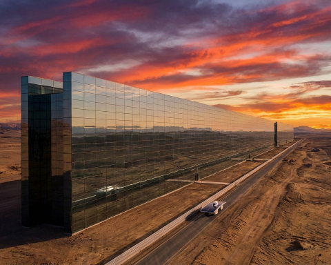 NEOM The Line construction