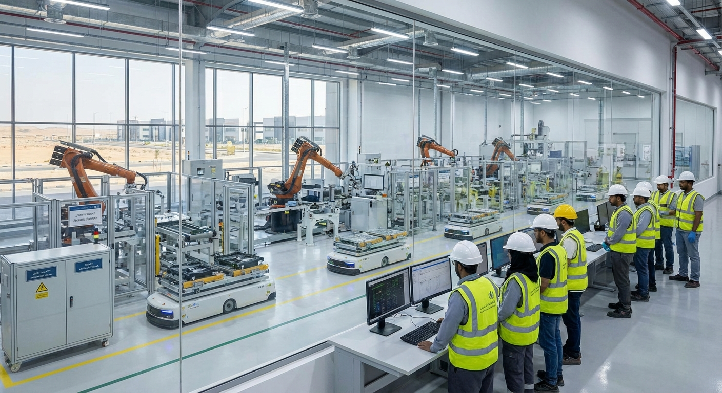 Saudi manufacturing facility