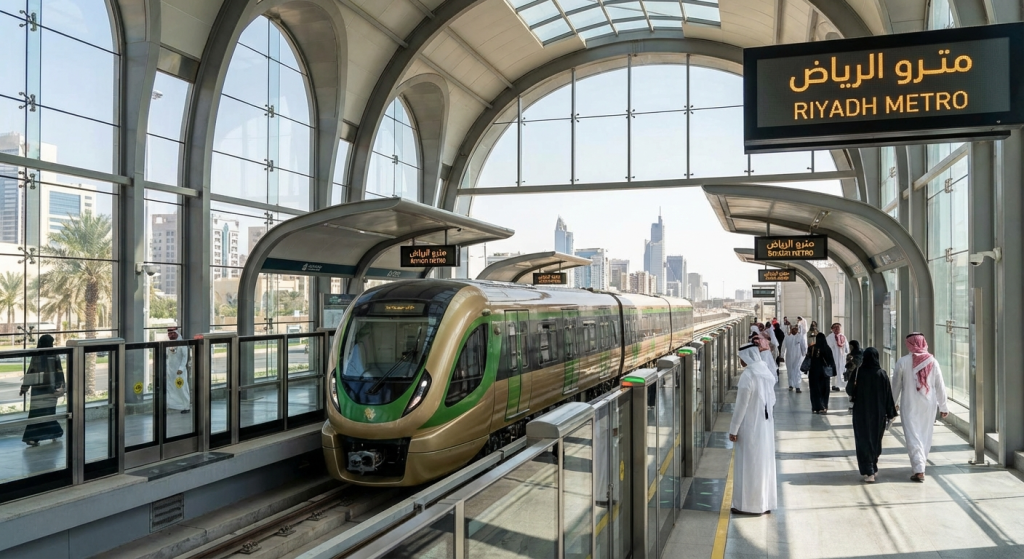 Riyadh Metro System Exceeds Ridership Projections in First Full Year ...