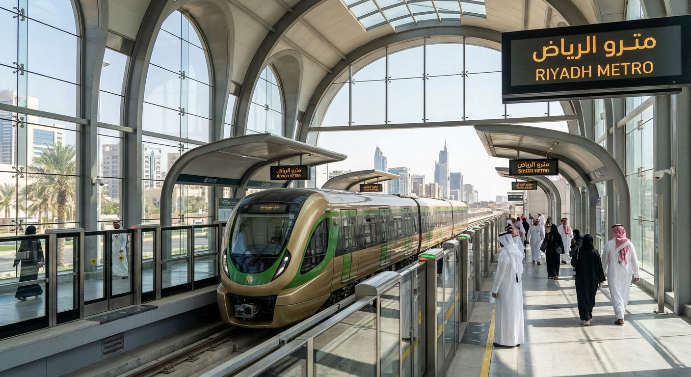 Riyadh Metro station