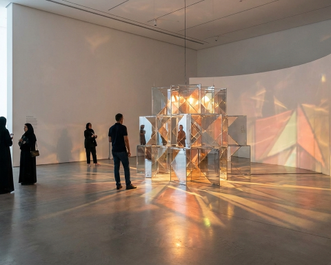 Saudi art installation