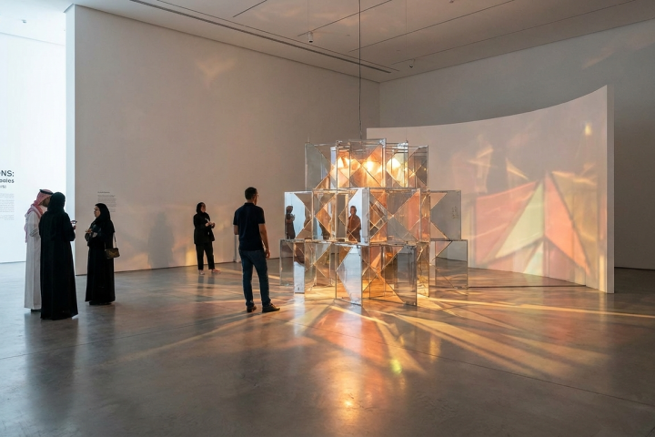 Saudi art installation