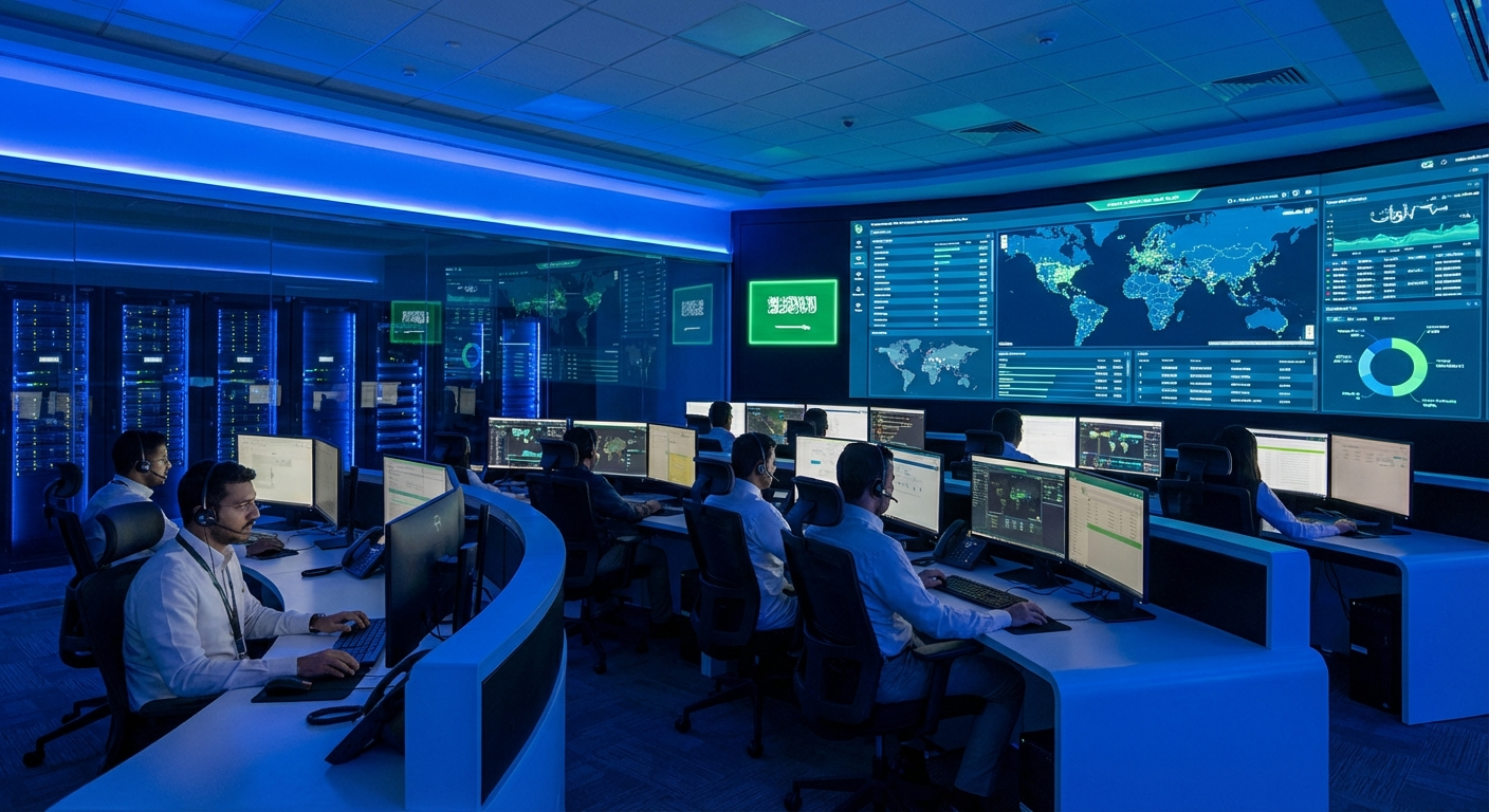 Saudi cybersecurity center