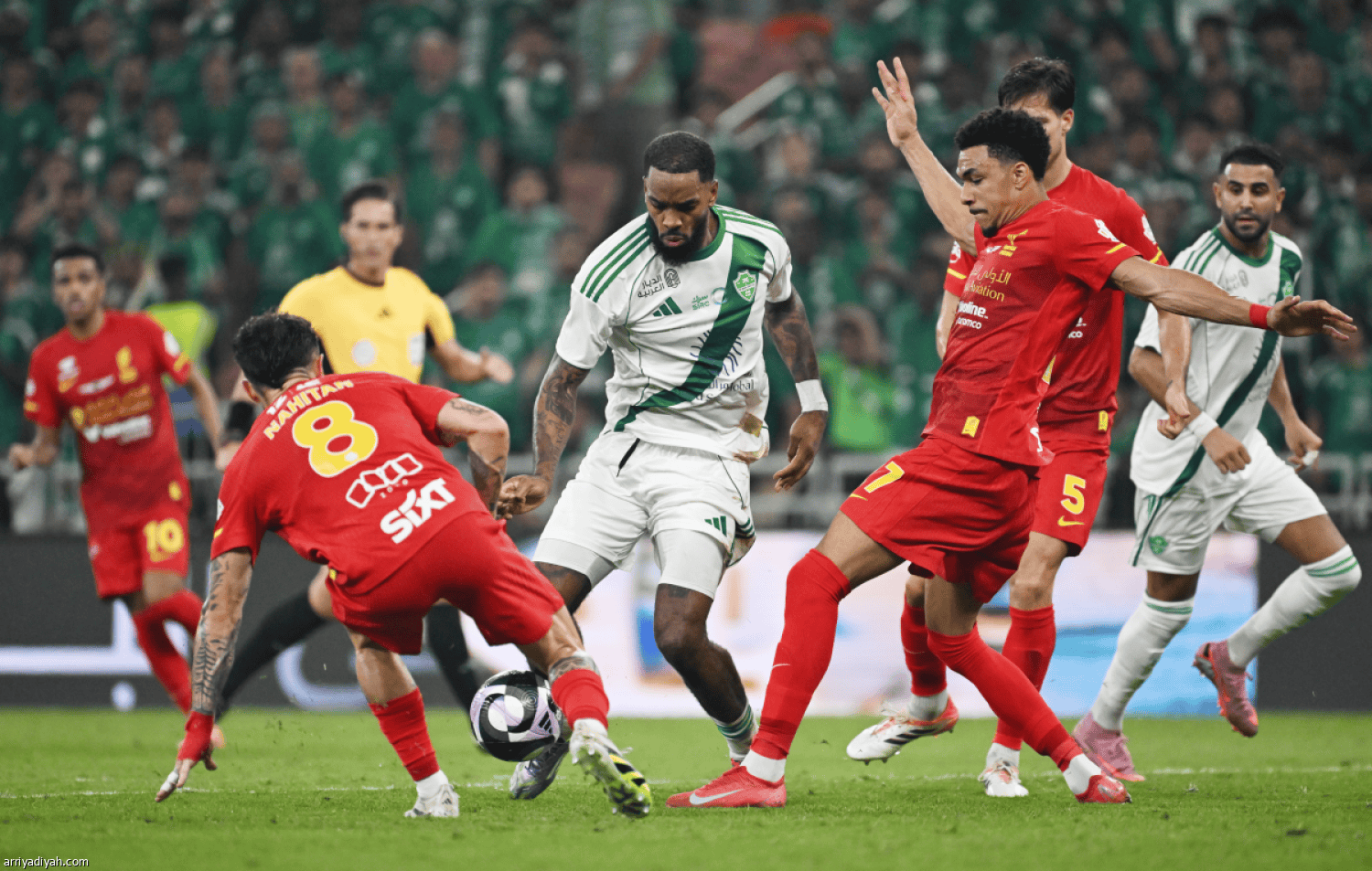 Al-Qadisiyah vs Al-Ahli Round 26 of the Roshn Saudi League Heats Up the Title Race