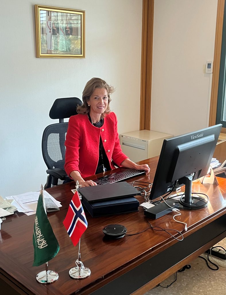H.E. Ms. Kjersti Tromsdal _ Norwegian Ambassador to Riyadh