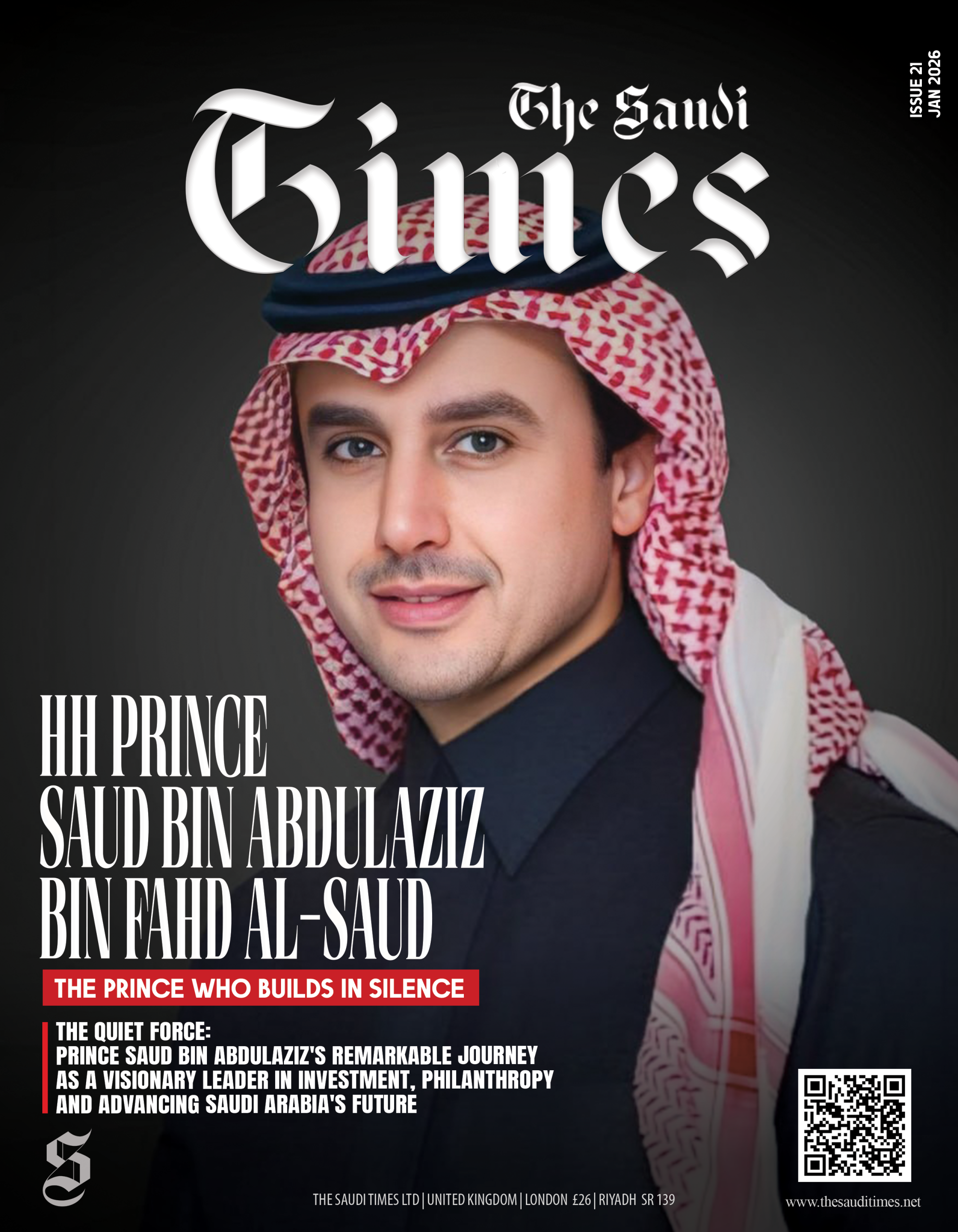 Magazine 021His Highness Prince Saud bin Abdulaziz bin Fahd Al-Farhan Al-Saud