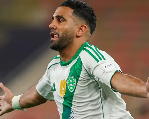 Mahrez Free Kick in Extra Time Sends Al Ahli Past Al-Duhail in ACL Elite Round of 16