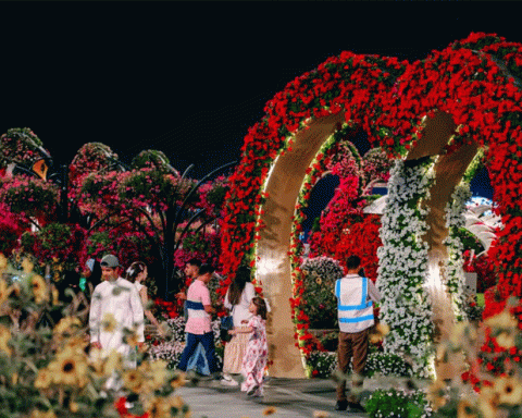 Riyadh's Boulevard Flowers Opens as One of the World's Largest Garden Destinations