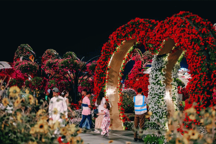 Riyadh's Boulevard Flowers Opens as One of the World's Largest Garden Destinations