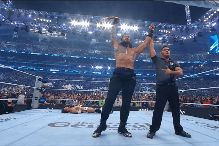 Roman Reigns Reclaims the World Heavyweight Championship at WrestleMania 42 in Las Vegas