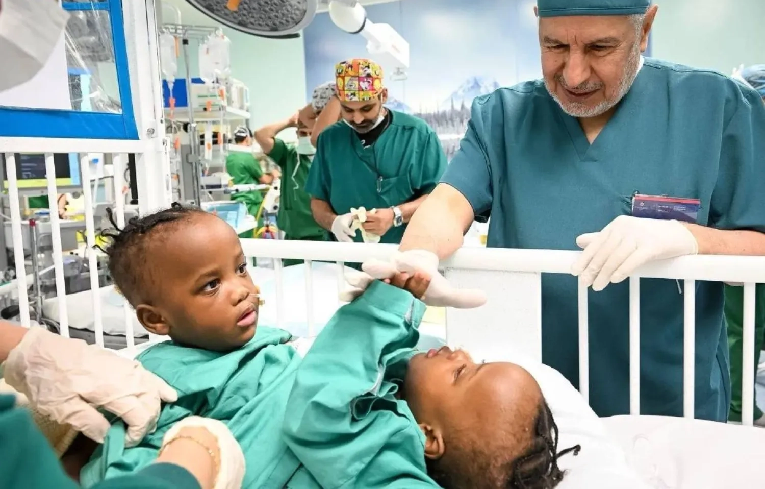 Separation Surgery for Tanzanian Conjoined Twins Begins in Riyadh