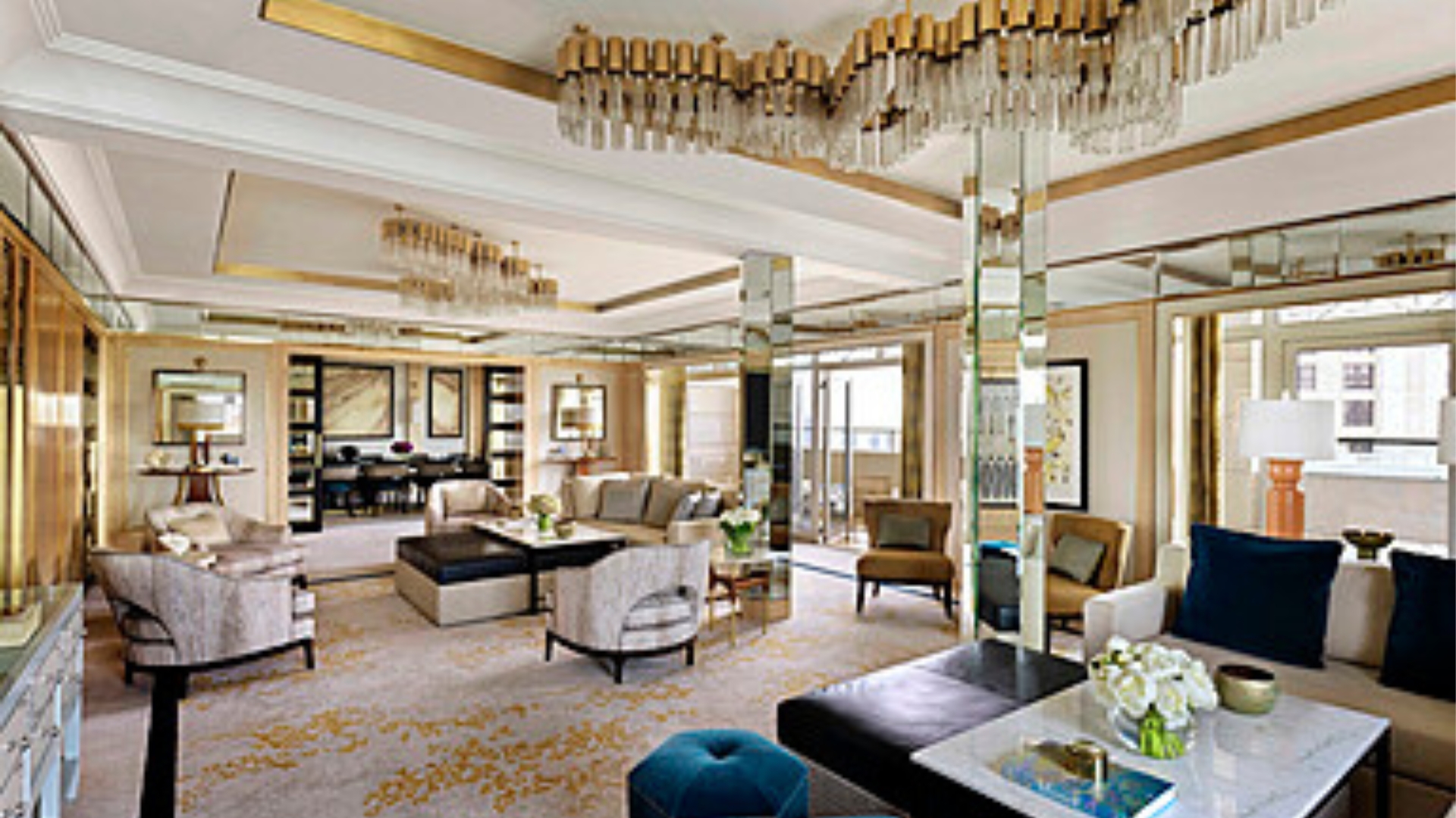 A Spacious Suite Lounge At Four Seasons Hotel Amman Features Elegant Furnishings And Expansive Living Areas Designed For Comfort And Privacy