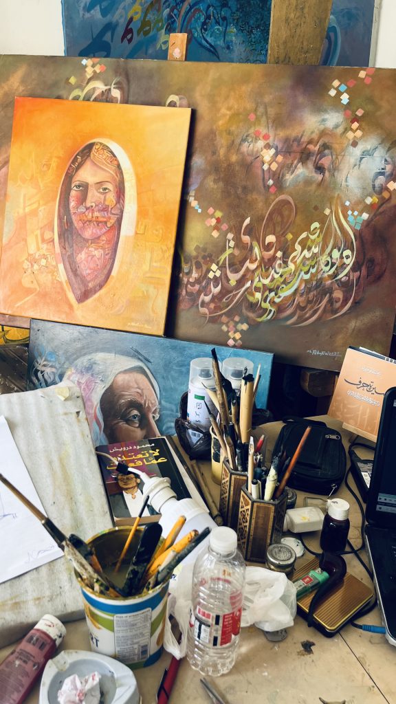 Calligraphy Studio of Mohamed Abuaziz, Amman, Jordan