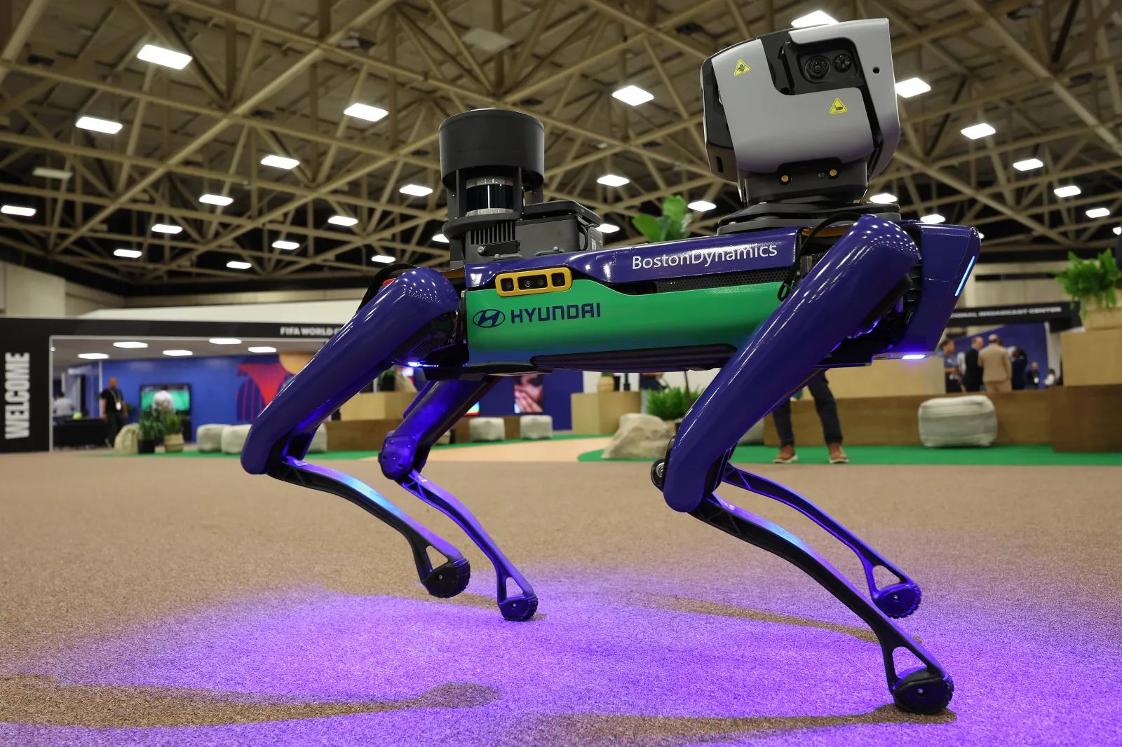 Robotic Dogs to Help Secure FIFA World Cup 2026 Stadiums