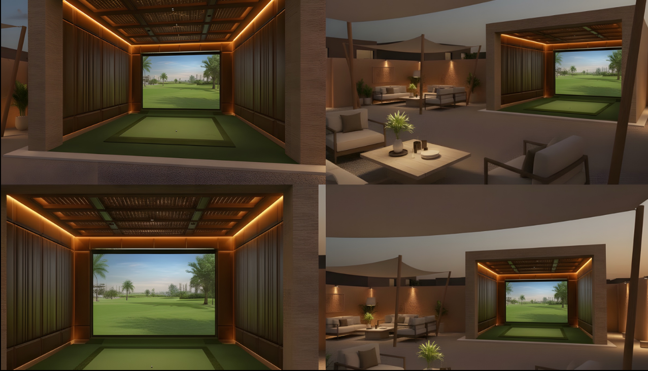 An Exclusive Look at the ONEDER SHOT Course Simulation for Diriyah and the Red Sea.