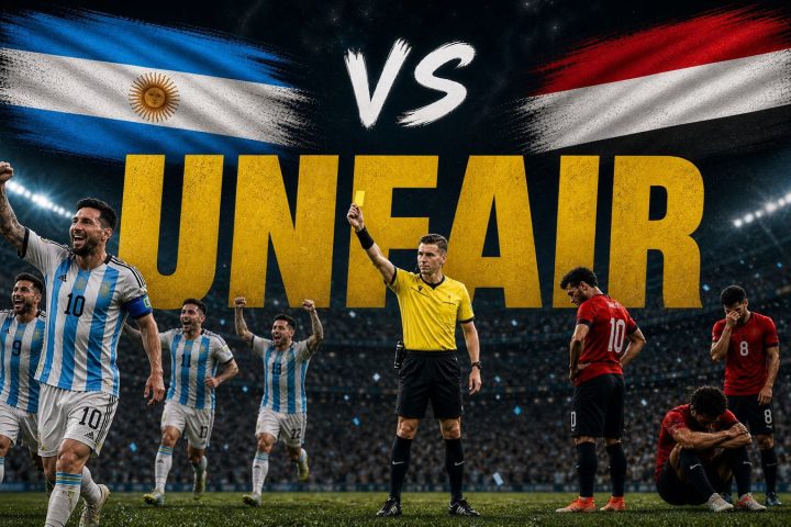 Referee Controversy Overshadows Argentina vs Egypt at 2026 World Cup