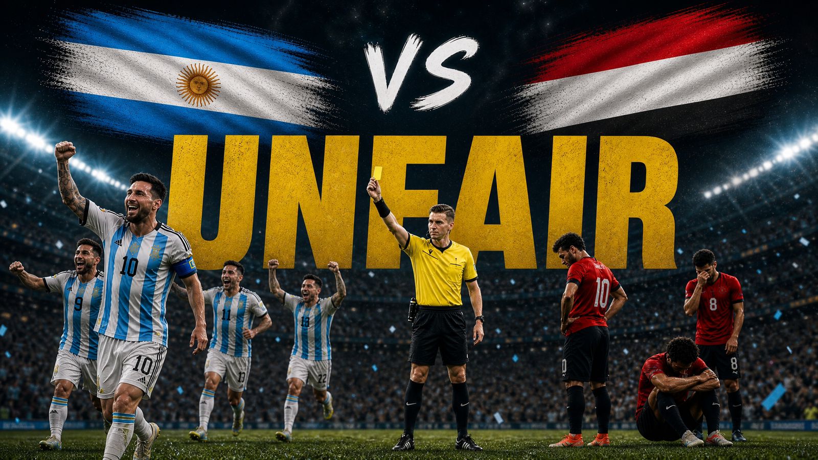 Referee Controversy Overshadows Argentina vs Egypt at 2026 World Cup