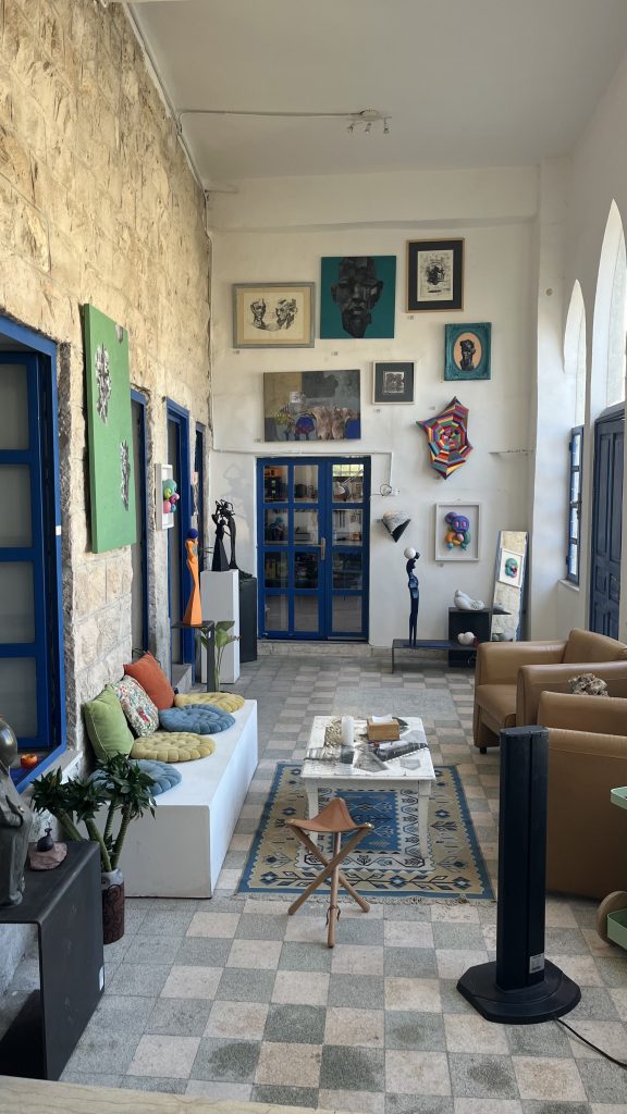 Studio by Ahmad Turki, Amman-born Artist