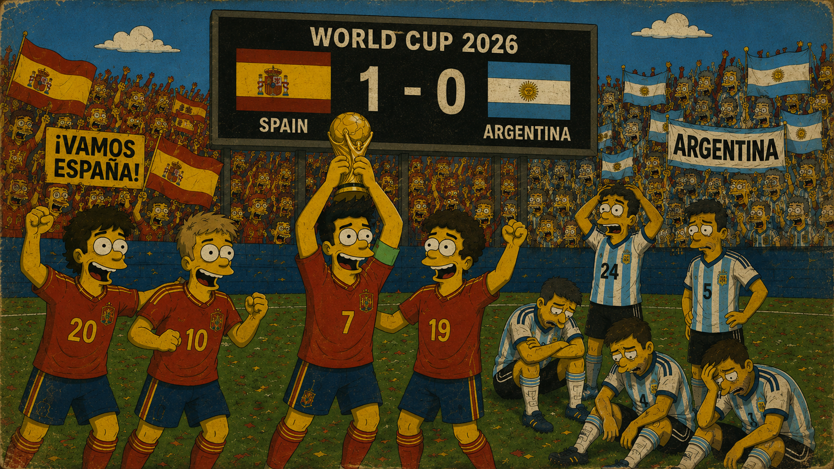 world cup spain argentine