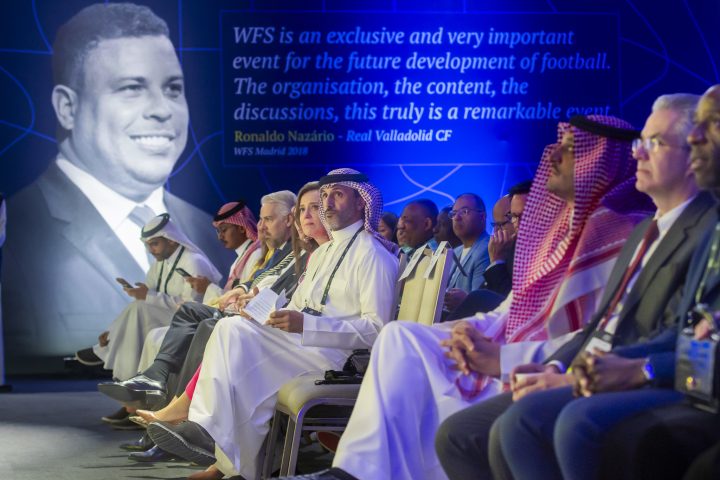 WFS CEO & co-founder Marian Otamendi and Majed AlAli, CEO of M.A. Sports at WFS Riyadh 2025