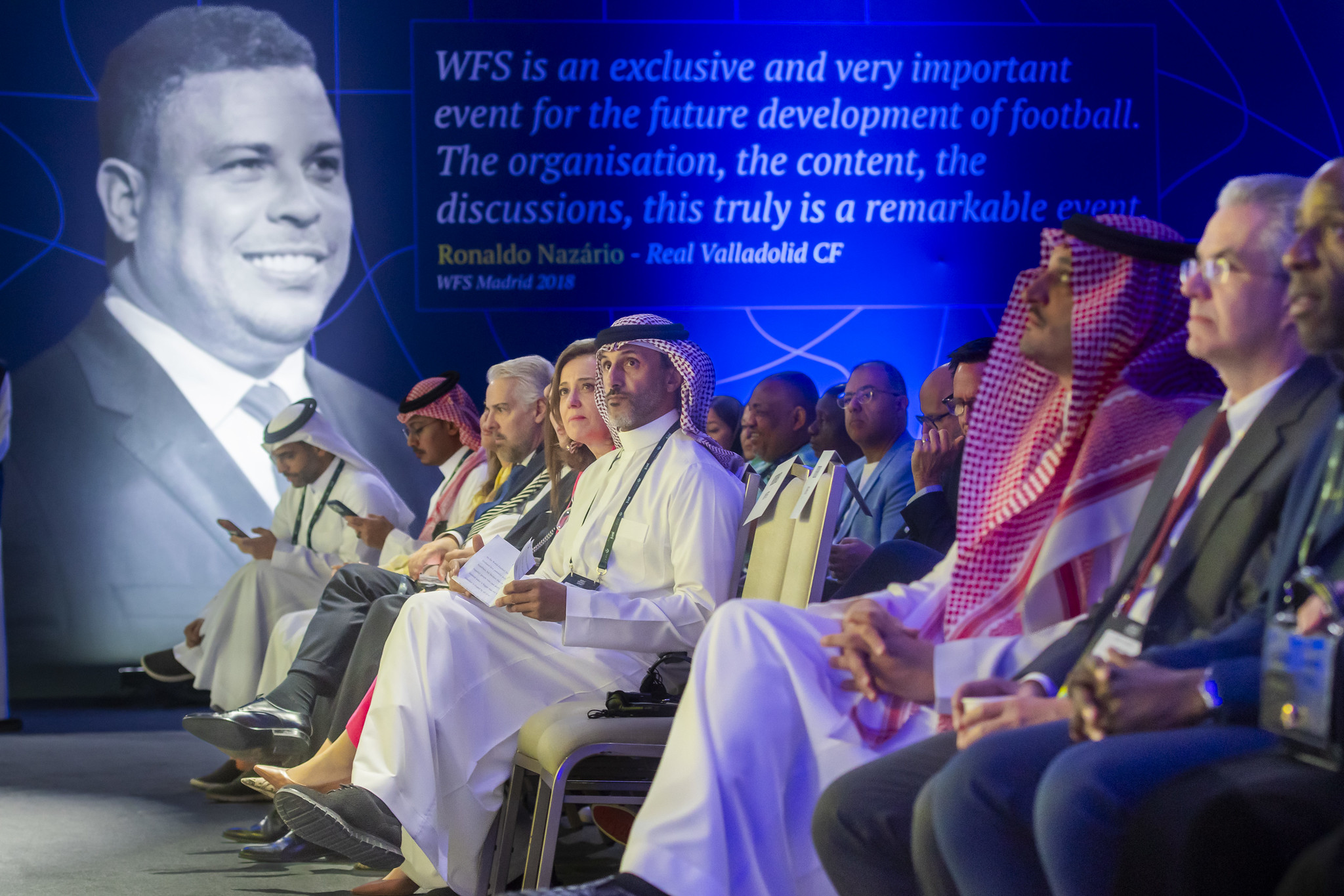 WFS CEO & co-founder Marian Otamendi and Majed AlAli, CEO of M.A. Sports at WFS Riyadh 2025