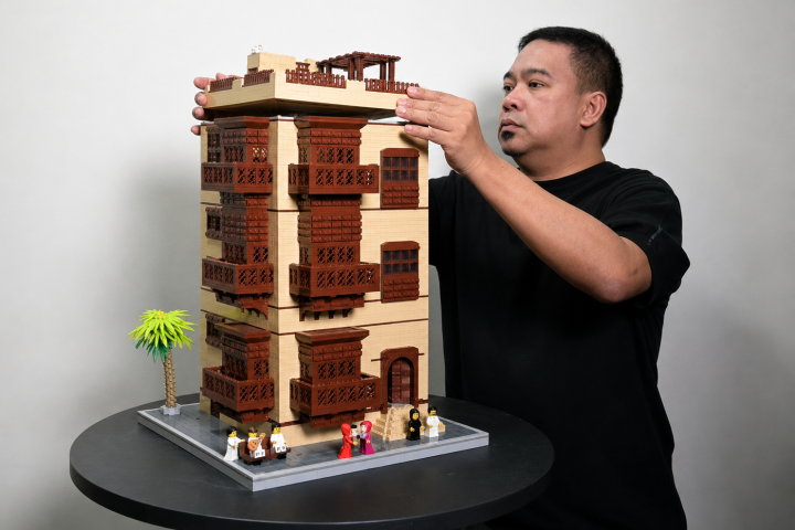 Engineer in Jeddah turns historic Al Balad house into LEGO masterpiece