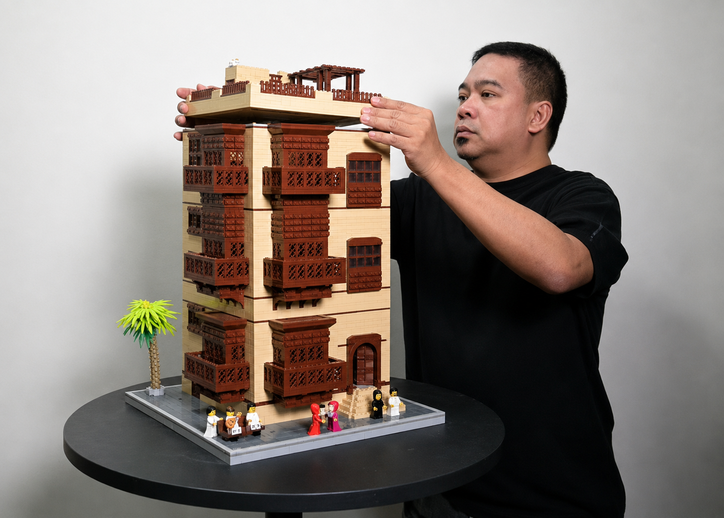 Engineer in Jeddah turns historic Al Balad house into LEGO masterpiece